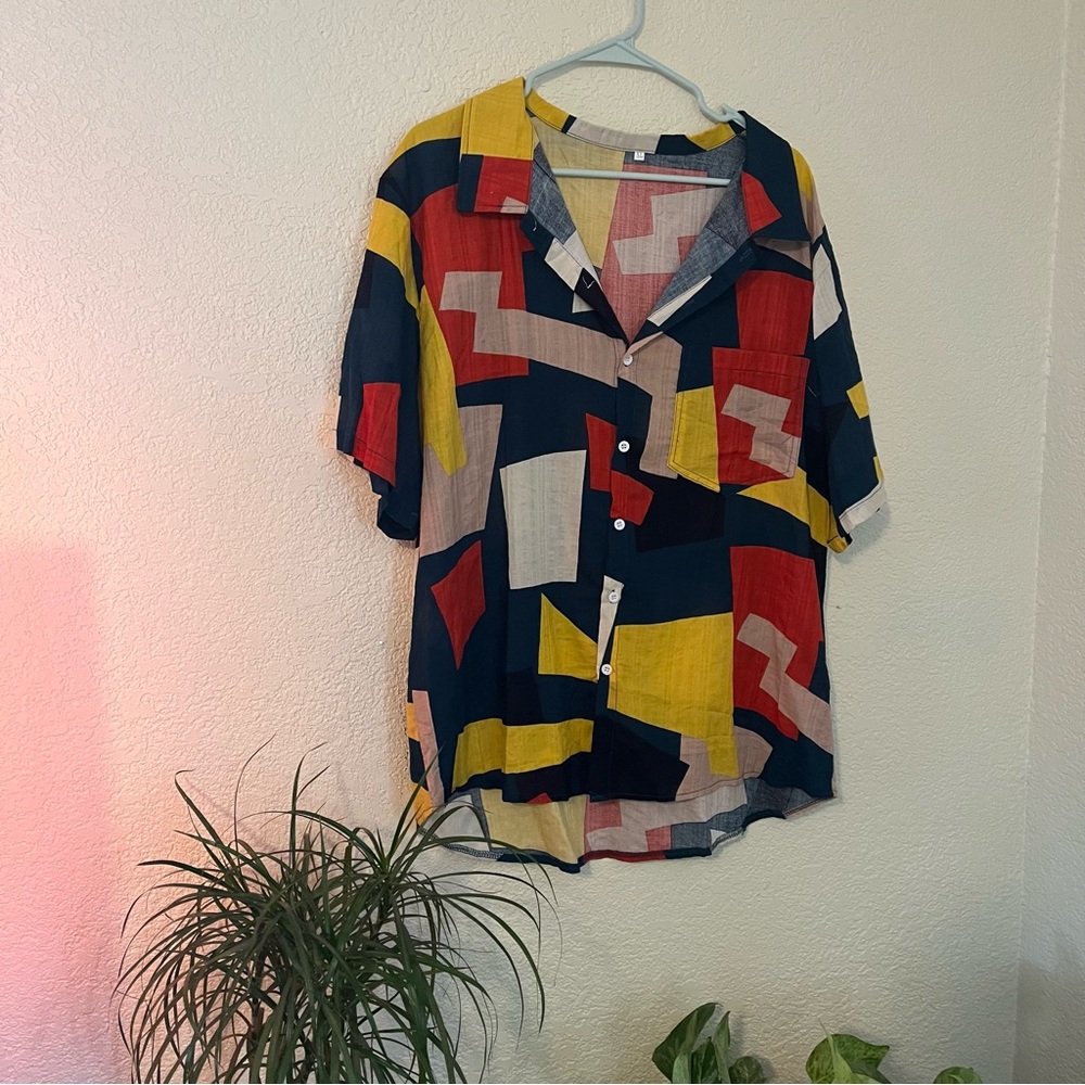 Men’s linen button down